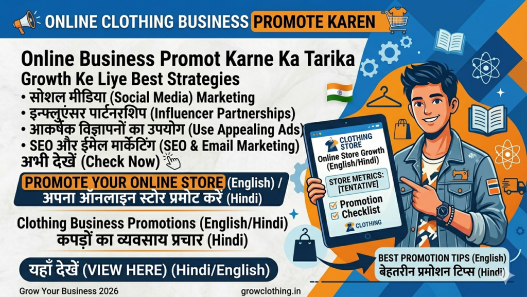 How To Promote Your Online Clothing Business
