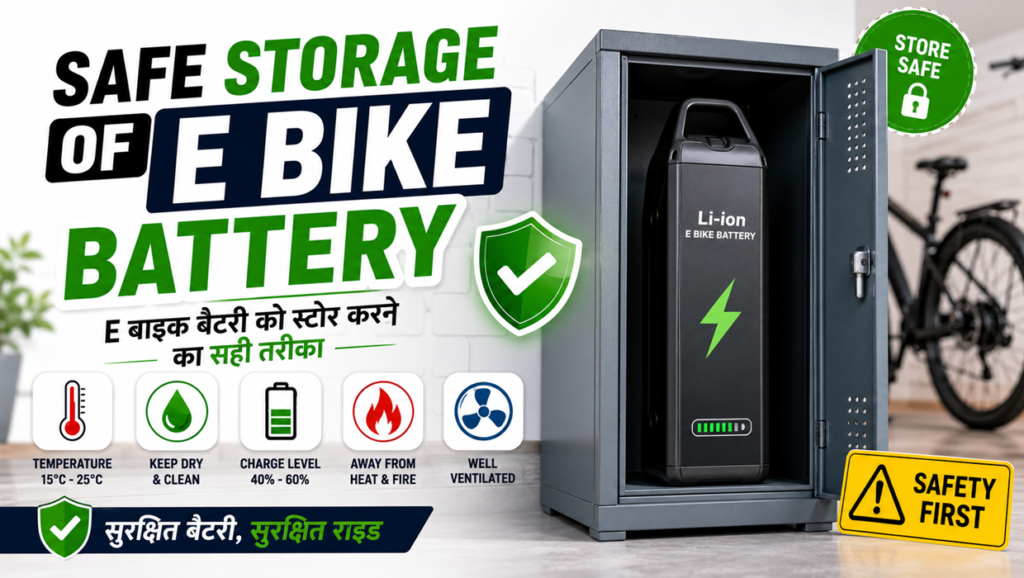 Safe Storage of E Bike Battery