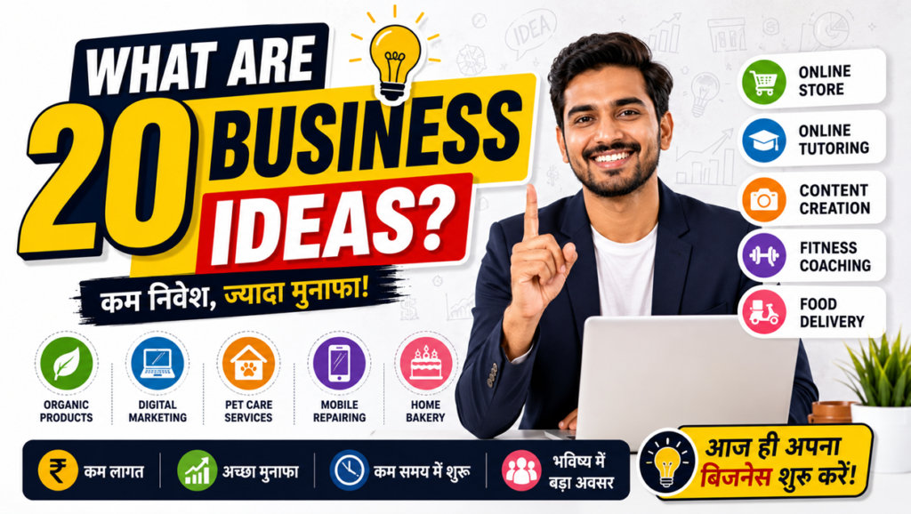 What Are 20 Business Ideas