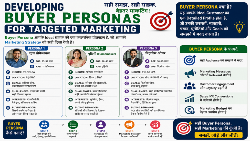 Developing Buyer Personas For Targeted Marketing