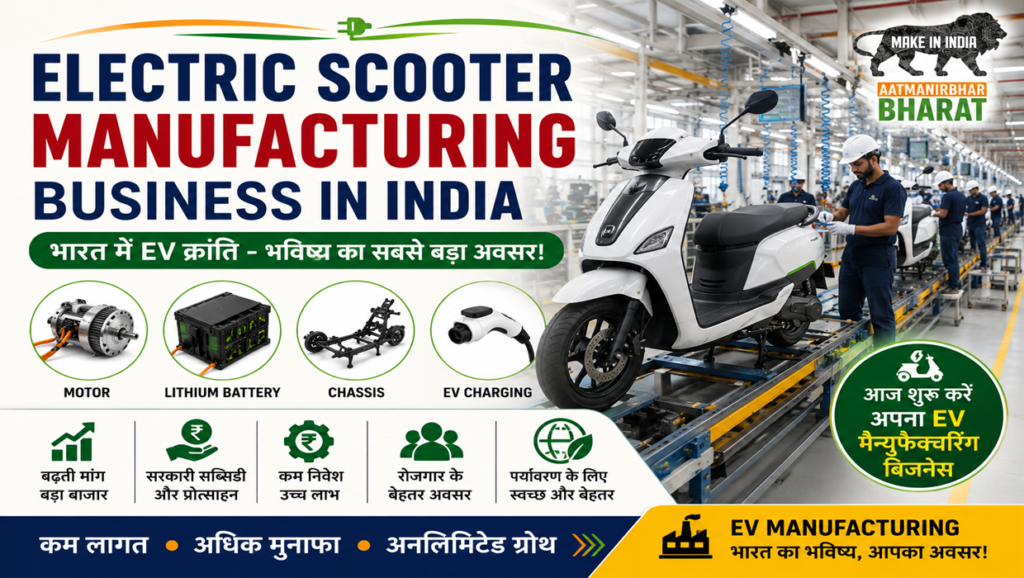 Electric Scooter Manufacturing Business In India