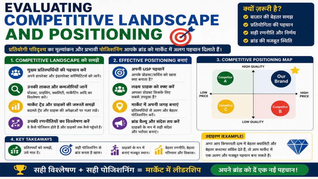 Evaluating Competitive Landscape and Positioning
