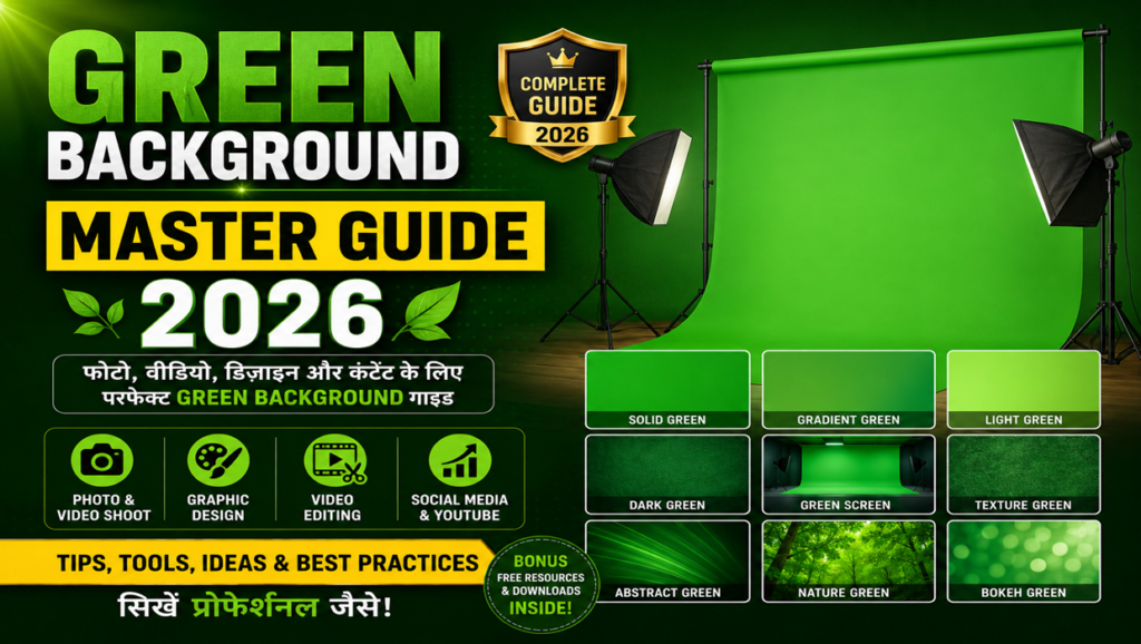 Green Background Video Editing Guide 2026