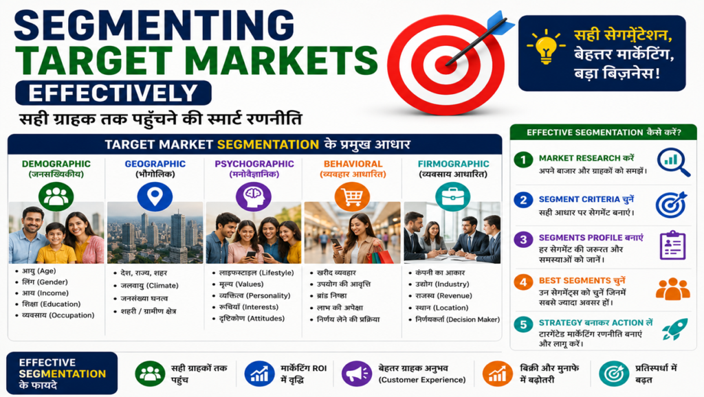 Segmenting Target Markets Effectively