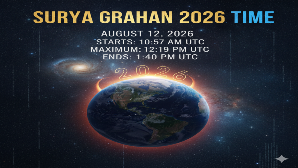 Surya Grahan 2026 Time In English