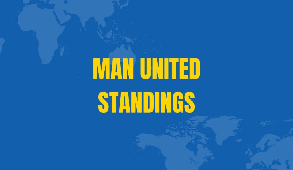 Man United Standings