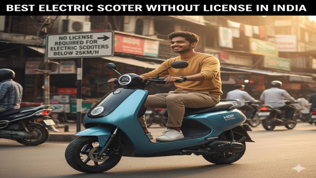 Best Electric Scooter Without License In India