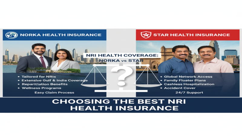 Norka Health Insurance Vs Star Health For Nris