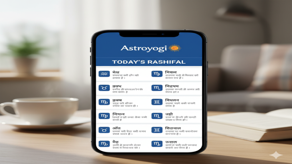 Today rashifal in hindi astroyogi