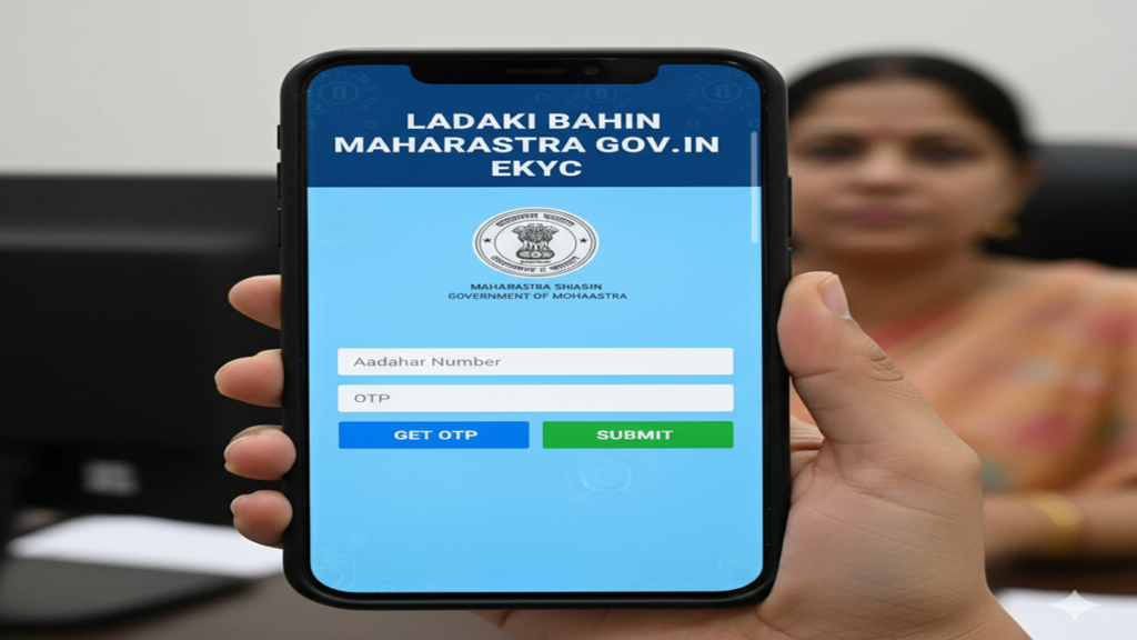 Ladaki Bahin Maharashtra Gov in EKYC
