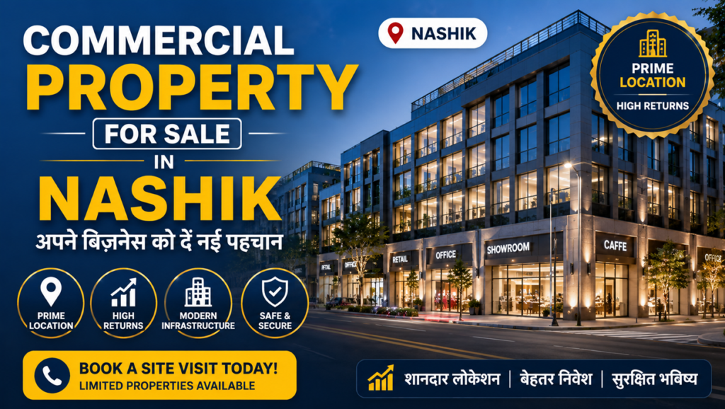 Commercial property for sale in Nashik