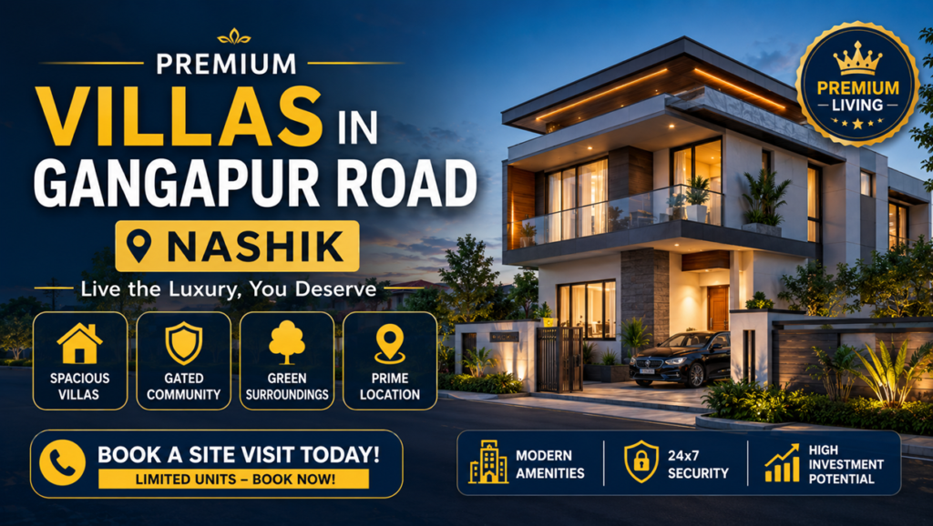 Premium villas in Gangapur Road Nashik