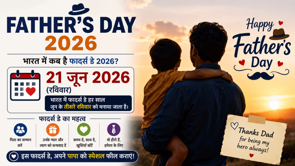 fathers day 2026 date in india