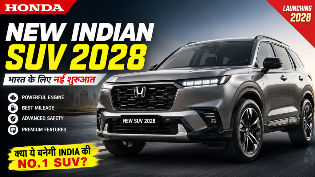 honda new indian suv 2028