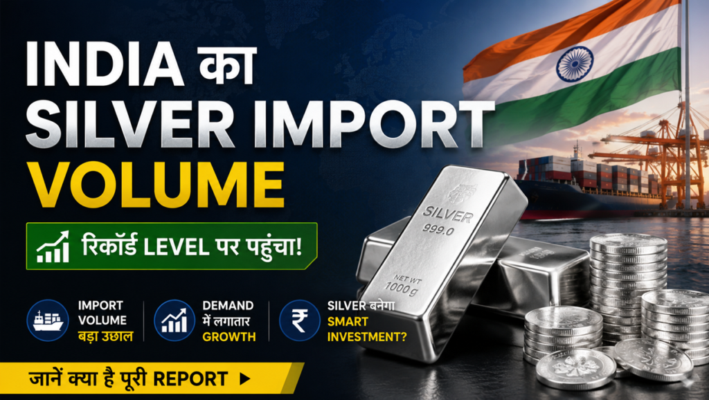 india silver import volume