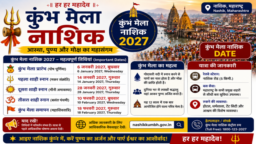 kumbh mela nashik date
