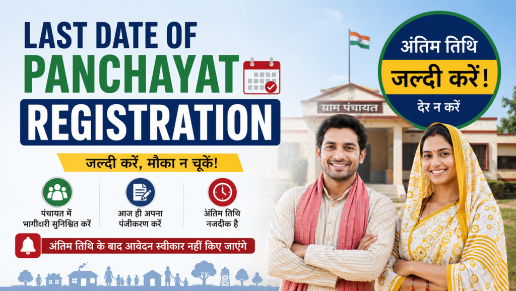 last date of panchayat registration