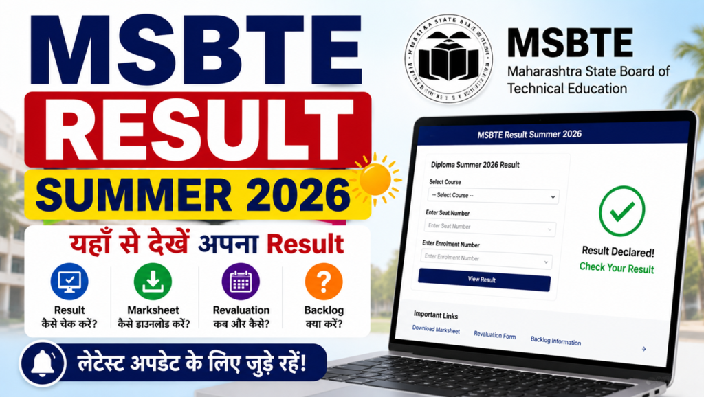 msbte result summer 2026