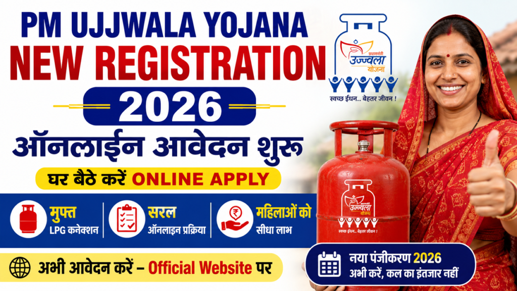 pm ujjwala yojana new registration 2026 online apply