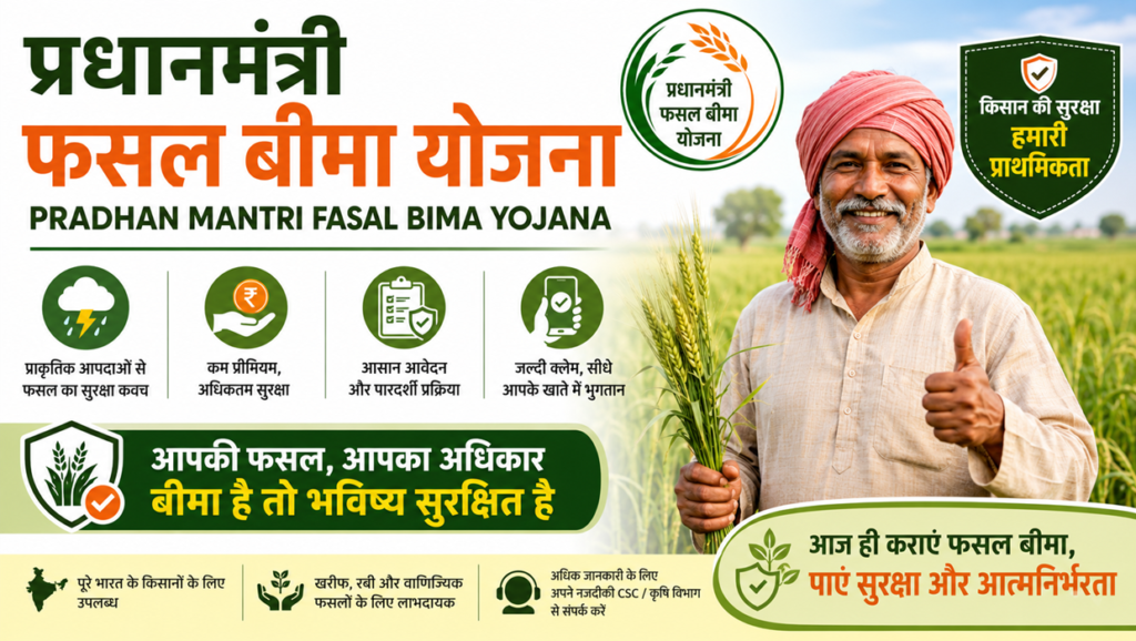 pradhan mantri fasal bima yojana