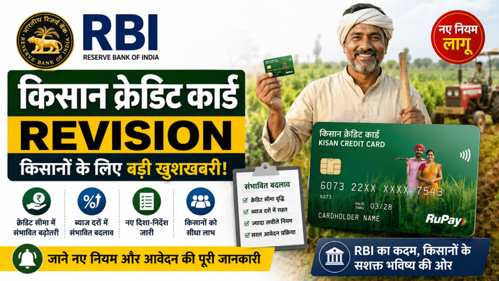 rbi kisan credit card revision