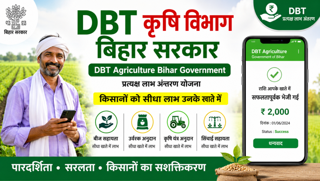 DBT Agriculture Bihar Government In