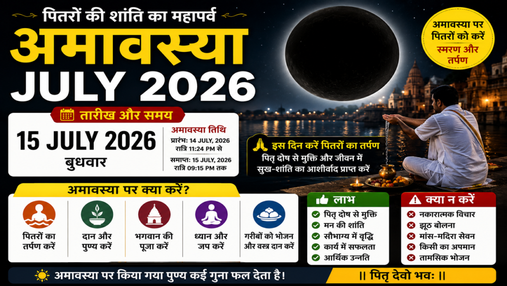 amavashya july 2026