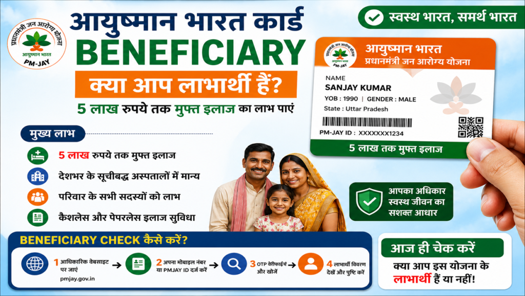 ayushman bharat card beneficiary