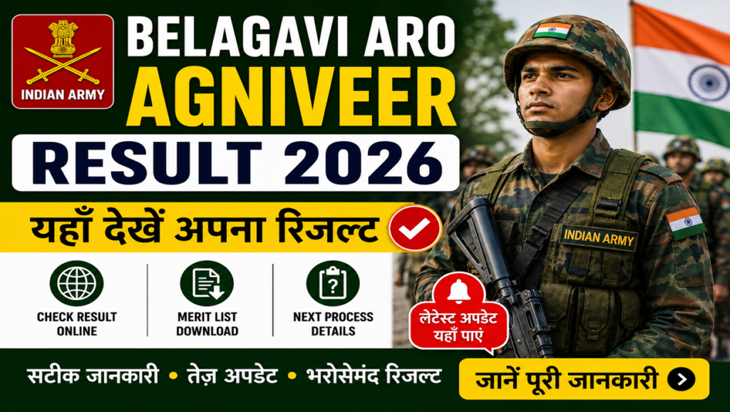belagavi aro agniveer result 2026