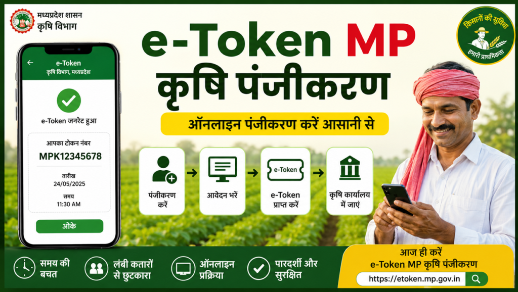 e token mp krishi registration