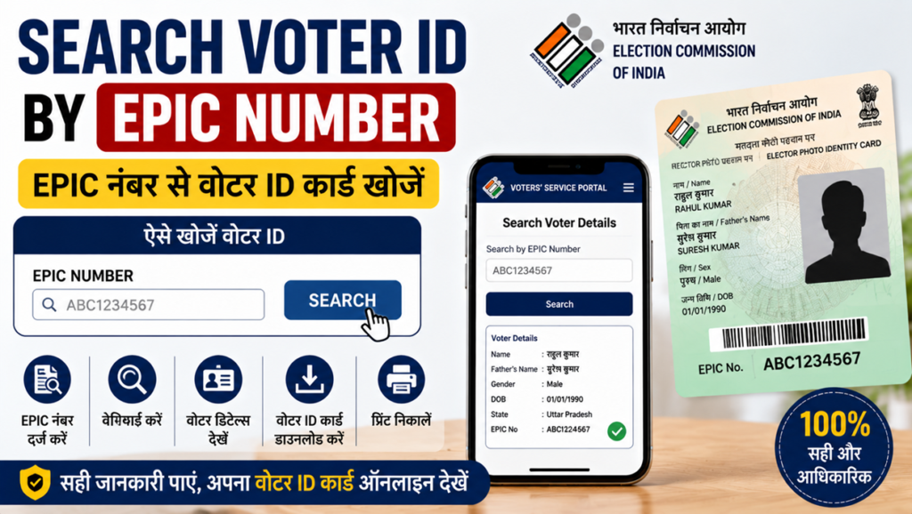 search voter id by epic number