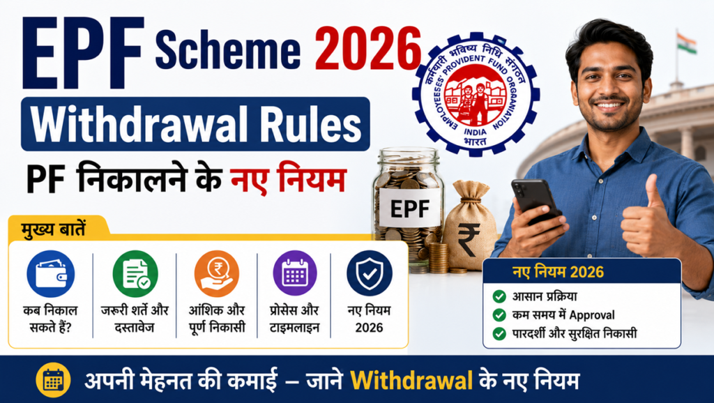 epf scheme 2026 withdrawal rules