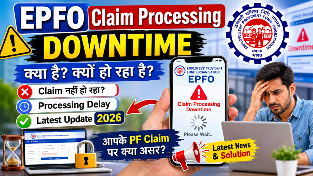 EPFO Claim Processing Downtime