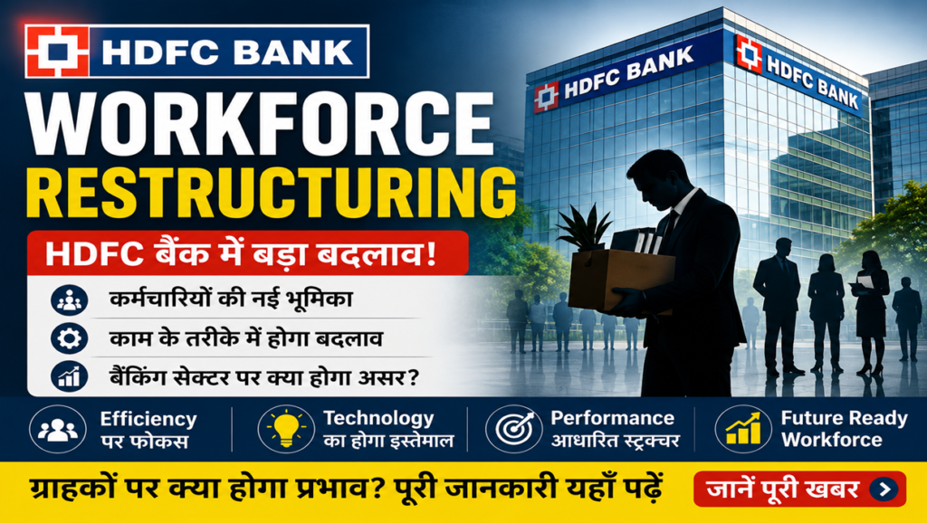 hdfc bank workforce restructuring
