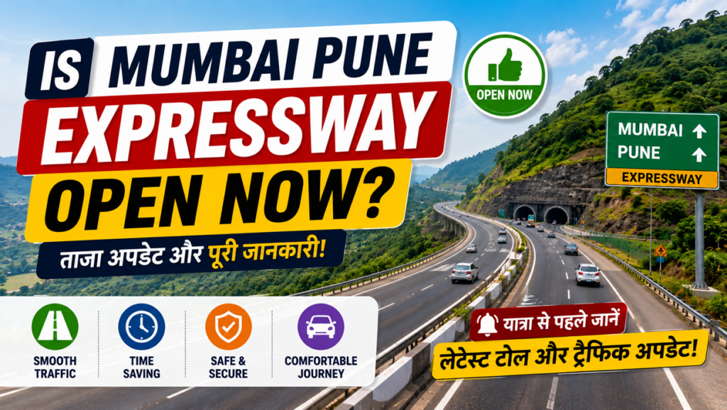 is mumbai pune expressway open now