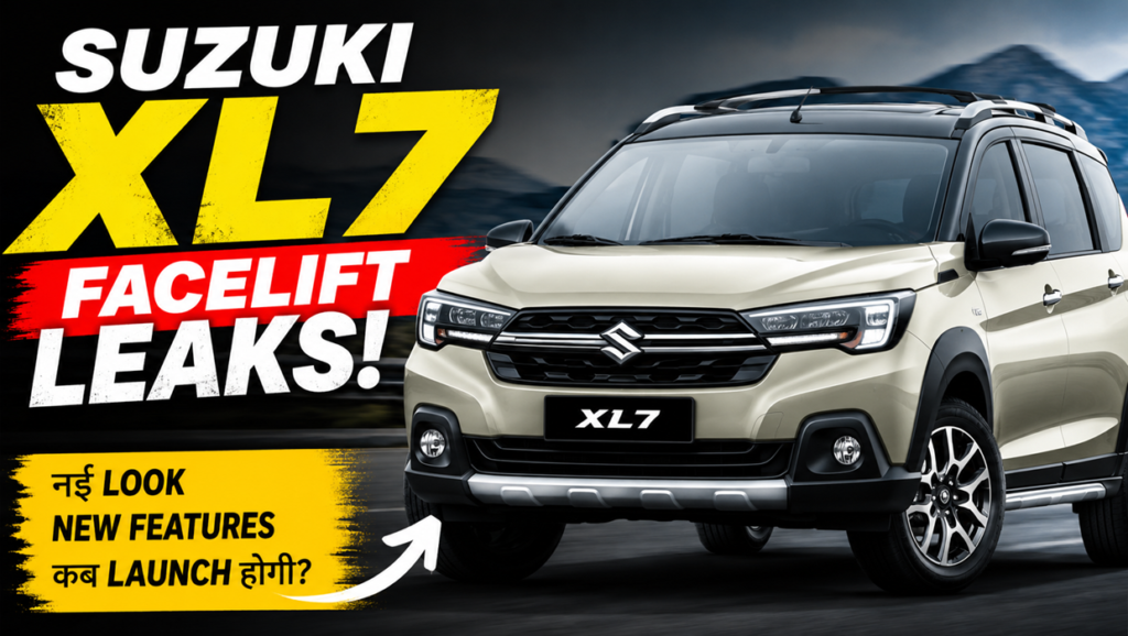 suzuki xl7 facelift leaks