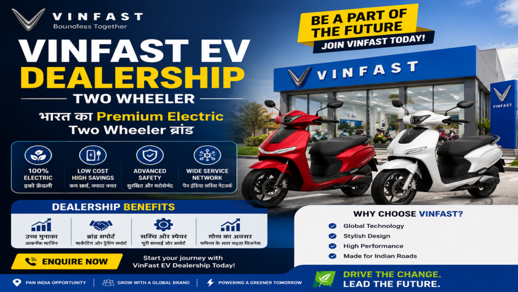 vinfast ev dealership two wheeler